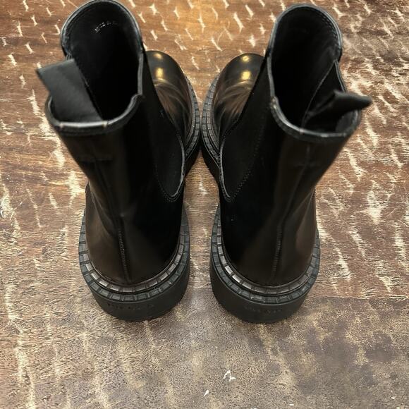 Prada Black Designer Chelsea Boots Nero Black Womens US size 9 PRADA 8 $1490 - Picture 6 of 16